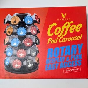 Black Coffee Pod Carousel - 40 Count